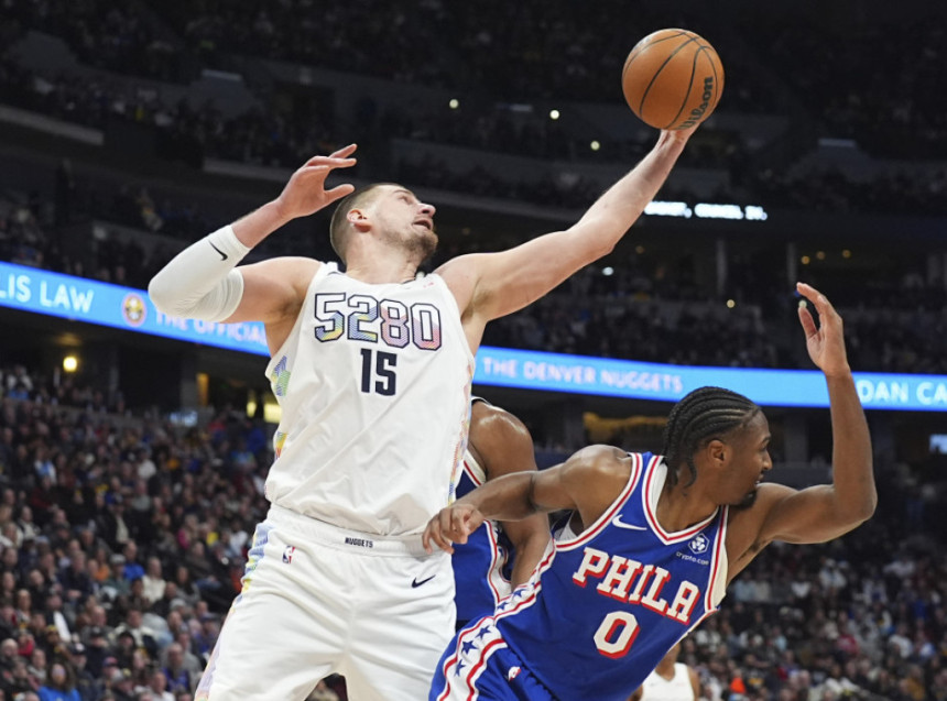 Denver pobijedio Filadelfiju uz novi tripl-dabl Jokića