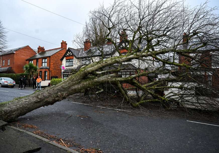 Oluja napravila štetu, stotine hiljada korisnika bez struje