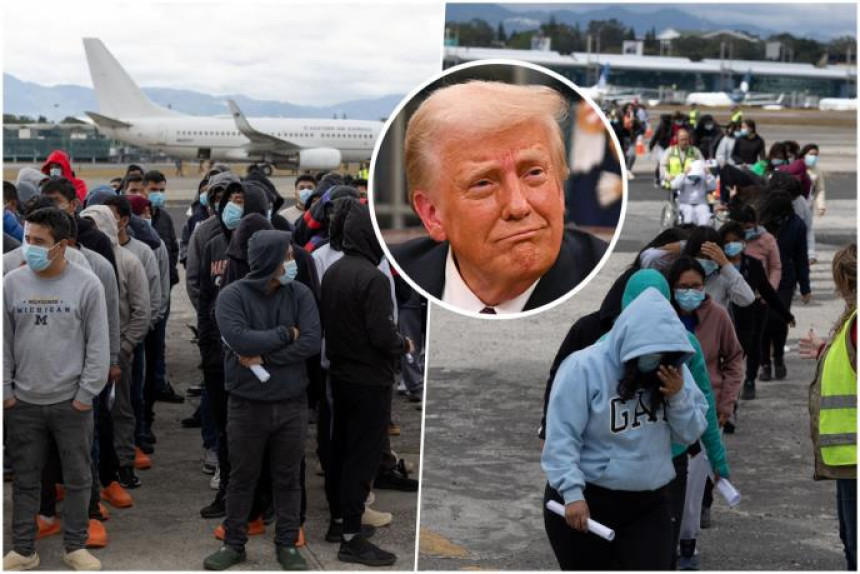 Tramp ispunjava obećanje - Avioni puni migranata