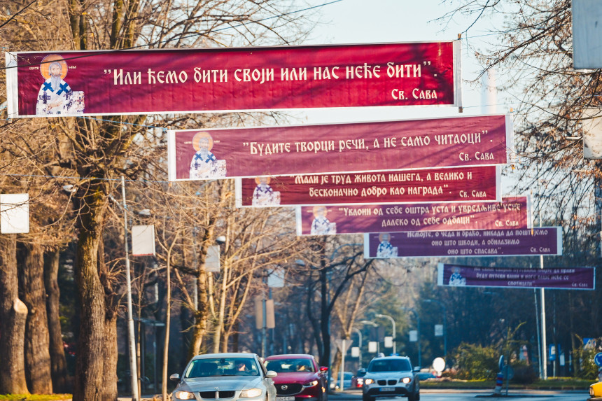 Aleju Svetog Save krase izreke prosvetitelja