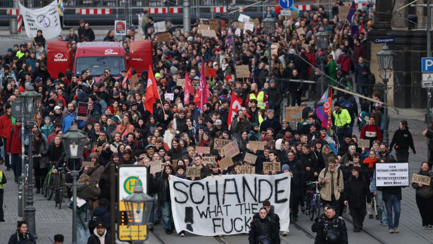 Protesti u Njemačkoj zbog migracione politike CDU