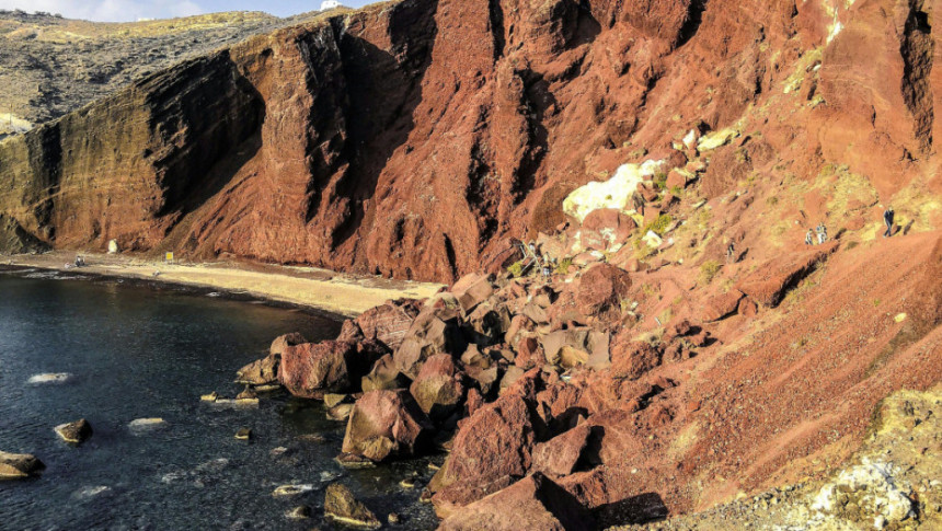 Santorini – čuvena Crvena plaža na ostrvu ne postoji
