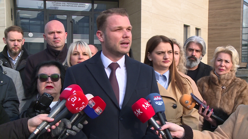 Stanivuković predao dvije inicijative Ustavnom sudu RS