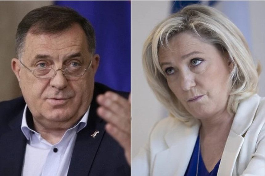 Dodik uporedio sebe i Le Penovu kao mučenike?!