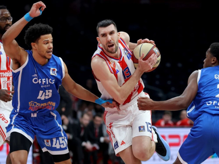 Košarkaši Spartaka pobijedili Crvenu zvezdu u Areni