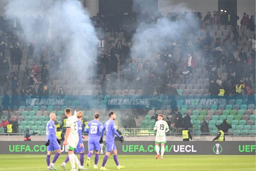 Olimpija nakon meča protiv Borca tužila svoje navijače