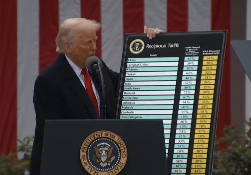 Nove tarife Americi će obezbijediti šest do sedam biliona $