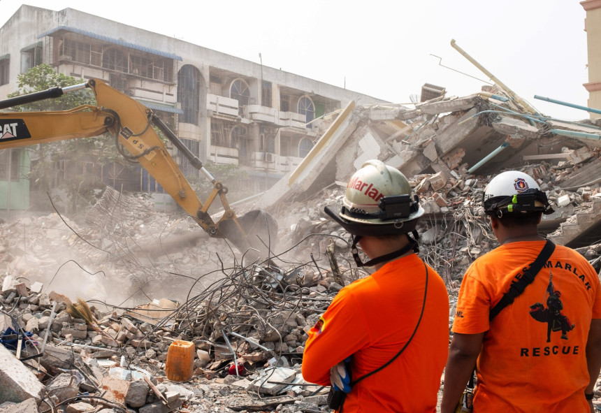 Preko 3.000 stradalih nakon zemljotresa u Mijanmaru