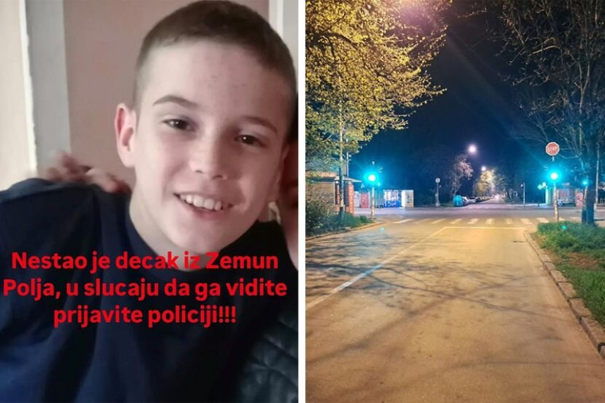 Policija traga za dječakom nestalim u Zemun polju