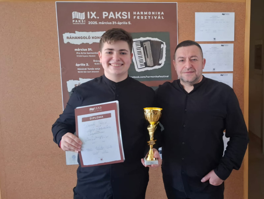 Đorđe Perić osvojio Grand Prix na IX. festivalu u Pakšu