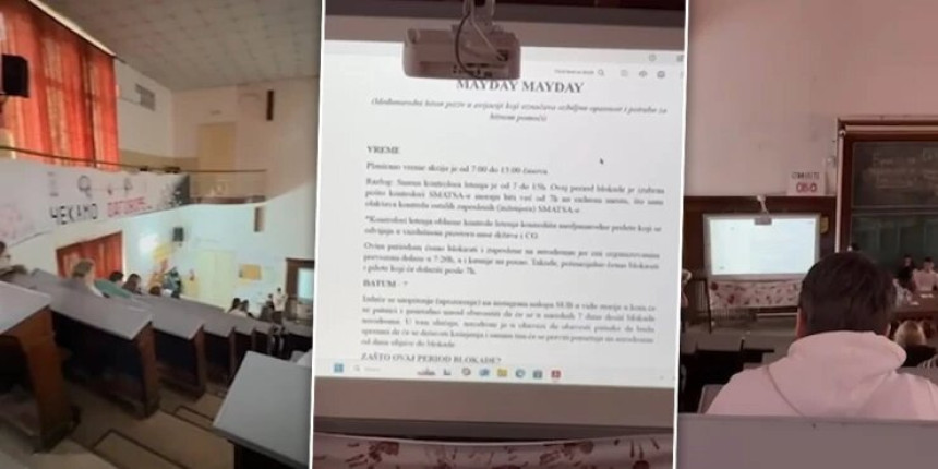 Blokaderi u Beogradu planiraju teroristički napad na aerodrom!