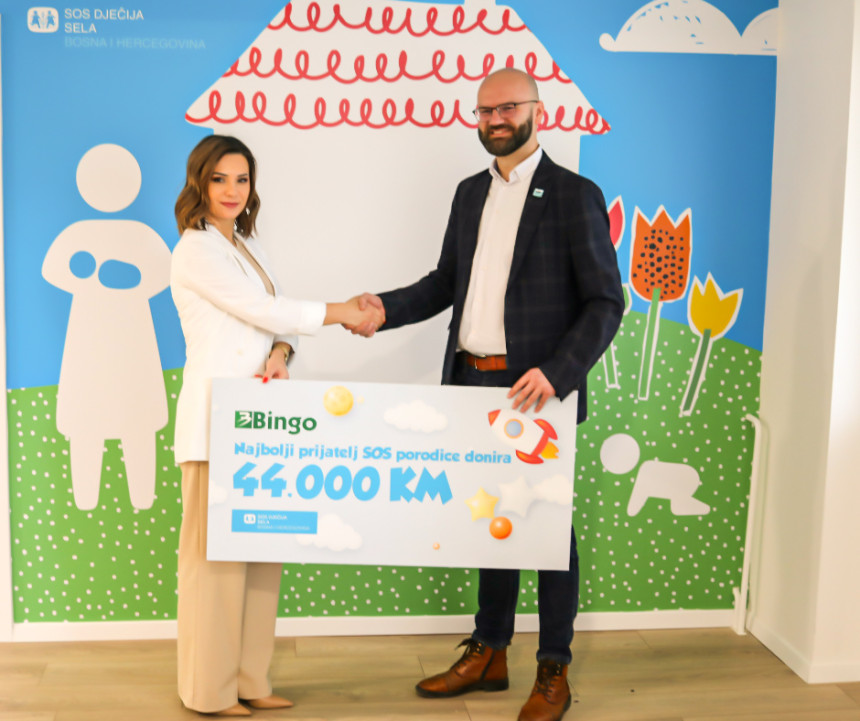 Bingo i SOS Dječija sela: 12 godina prijateljstva