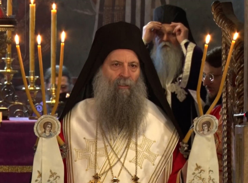 Patrijarh na Vaskrs služio liturgiju u Pećkoj patrijaršiji