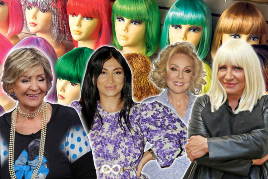 Čitavo bogatstvo dale na perike a ova pevačica ih ima najviše!