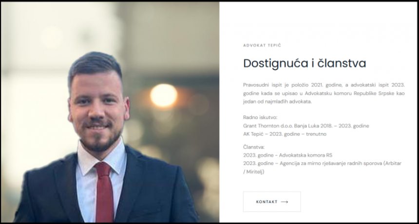 Banjalučanin pravno pokriće Džombićevih studija za Comsar