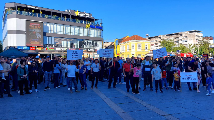 Okupljanje radnika ,,Arcelor Mittal-a", traže veće plate