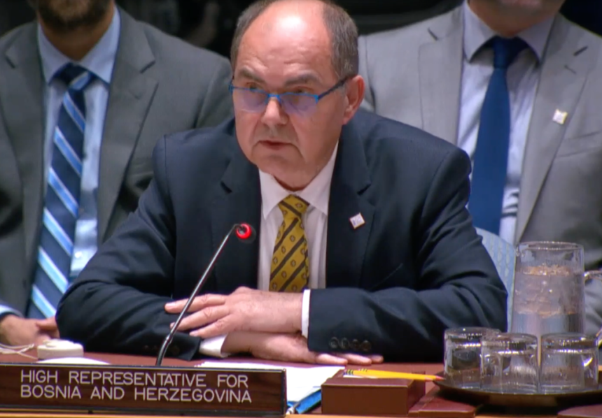 Šmit: Dodik pojačao napad na ustavni poredak BiH