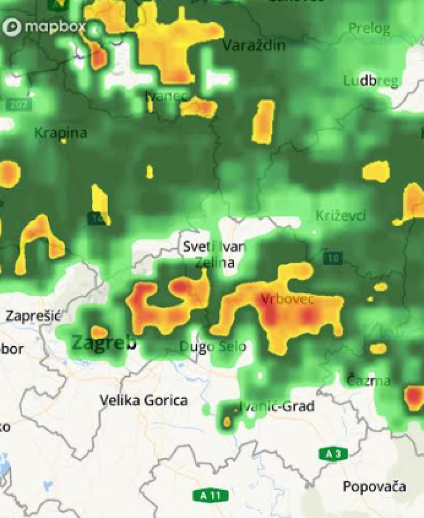Avioni ne mogu da slete zbog oluje u Zagreb, letovi kasne