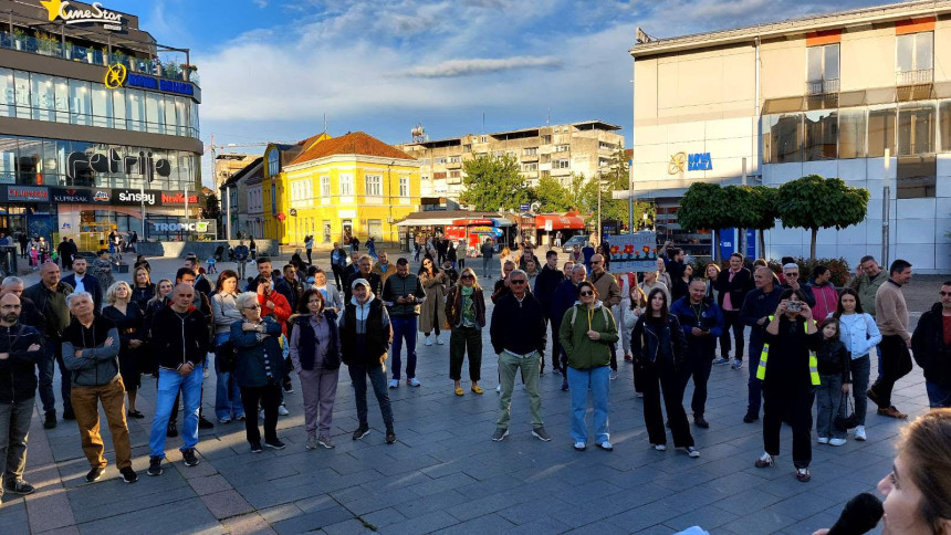Prijedor: Održano deveto protesno okupljanje građana