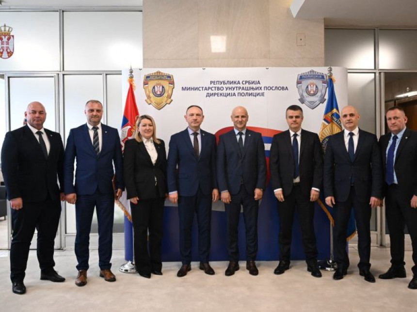 Direktori policije Srbije i Srpske o jačanju saradnje