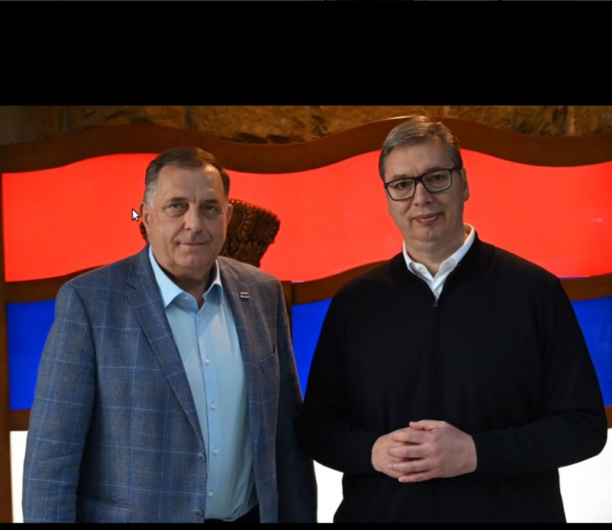 Vučić sa Dodikom: Srbija će uvijek biti uz Republiku Srpsku