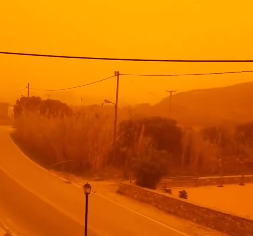 Mediteransko ostrvo preko noći postalo pustinja
