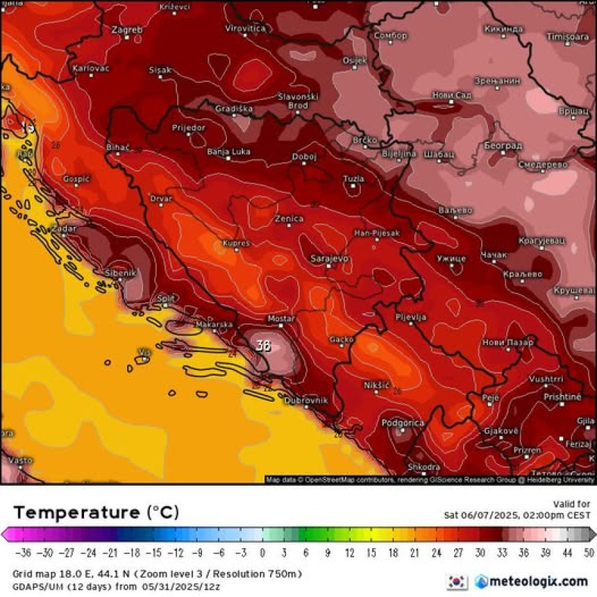 Narednih dana stižu velike vrućine i prvi toplotni talas