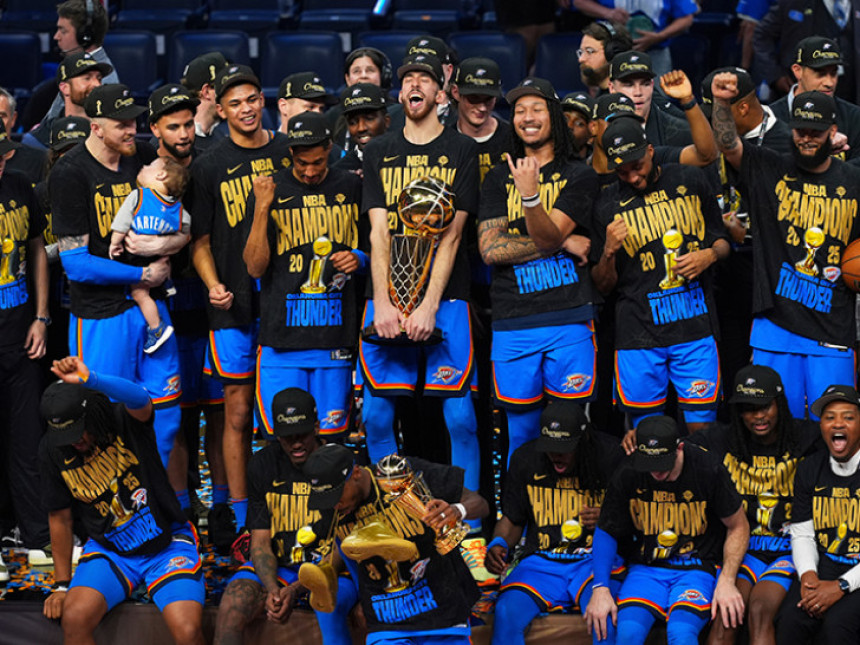 Oklahoma prvi put šampion NBA lige