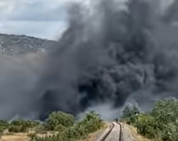 Bjesne požari u Podgorici, gori Ćemovsko polje