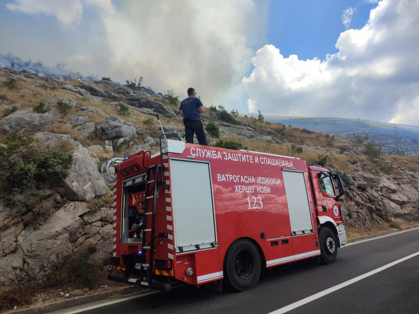 Bekan: Situacija na požarištu oko Trebinja je stabilna