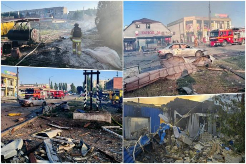 Brutalan napad Rusa: Bacili bombu od 500 kg na TC u Ukrajini