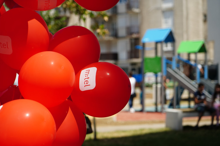 U Bijeljini novo igralište: Vrijedna donacija m:tel-a