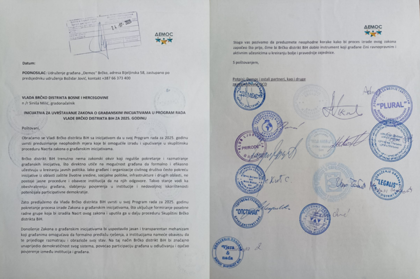 Građani Brčkog žele da predlažu zakone kao Švajcarci