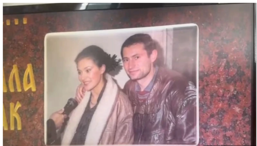 Cecinu sliku postavio na spomenik