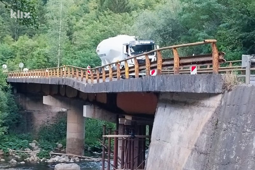 Obećana sanacija jednog mosta na putu Rogatica-Ustiprača