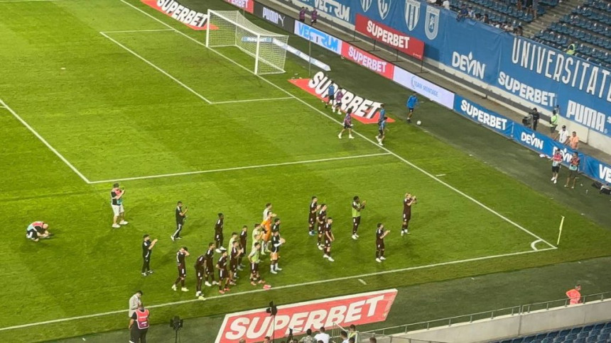 Fudbaleri Sarajeva poraženi od rumunske Craiove