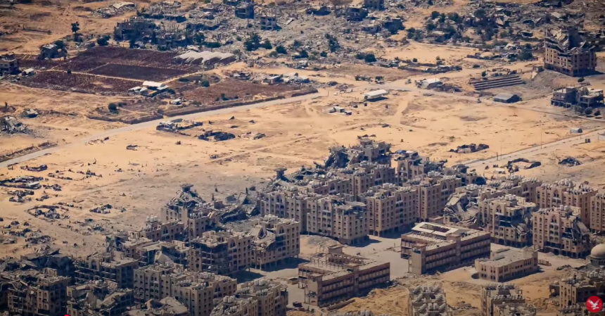 Pogledajte kako iz vazduha danas izgleda Gaza