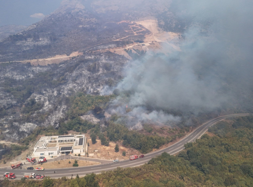 Sumnja se da su neki požari u Crnoj Gori podmetnuti