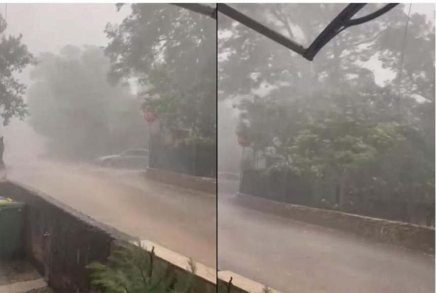 Potop u Hrvatskoj: Jak pljusak, grmljavina, grad