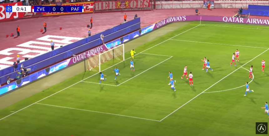 Crvena Zvezda smanjila vođstvo Pafosa u BG