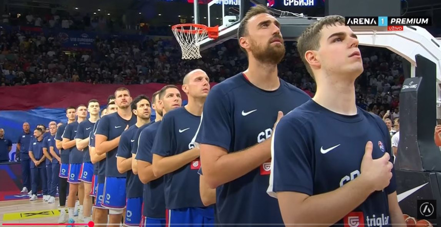 Srbija razmontirala Sloveniju u prepunoj beogradskoj Areni