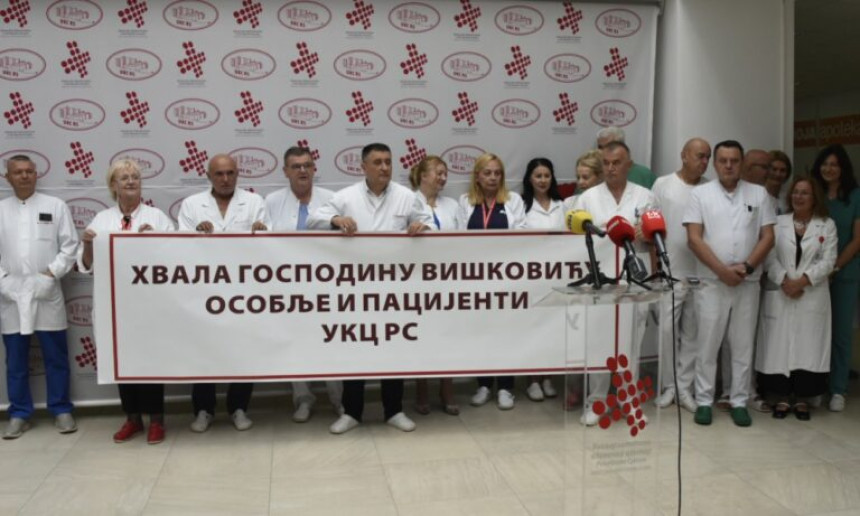 Poniznost medicinara na UKC - Zahvaljuju se Viškoviću?!