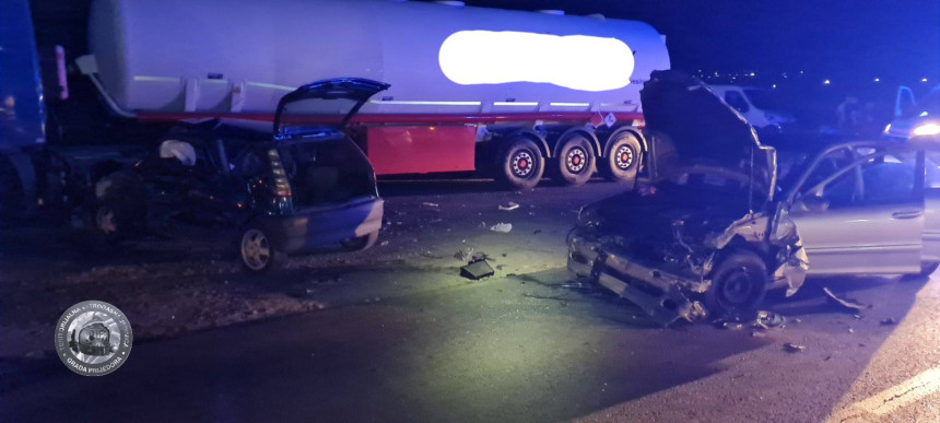 Saobraćajna nesreća kod Prijedora, četiri osobe povrijeđene