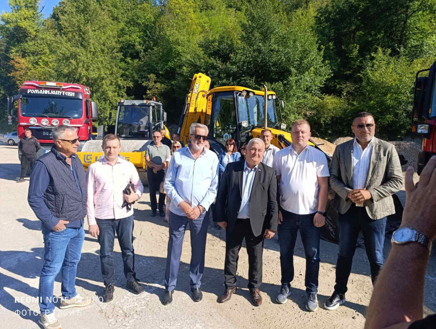 Počinju radovi na izgradnji puta Rudo - Mioče