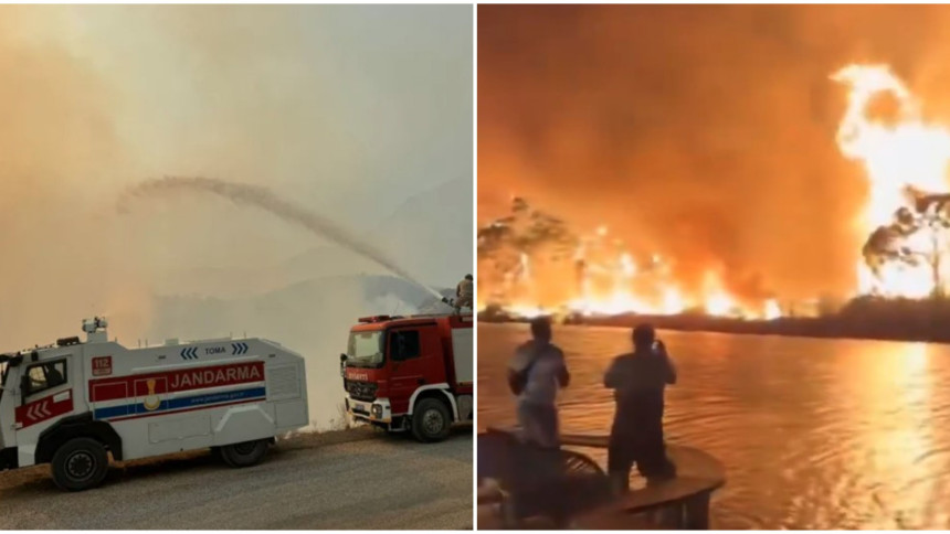 Katastrofa u Turskoj: Antalija u plamenu, naređena evakuacija