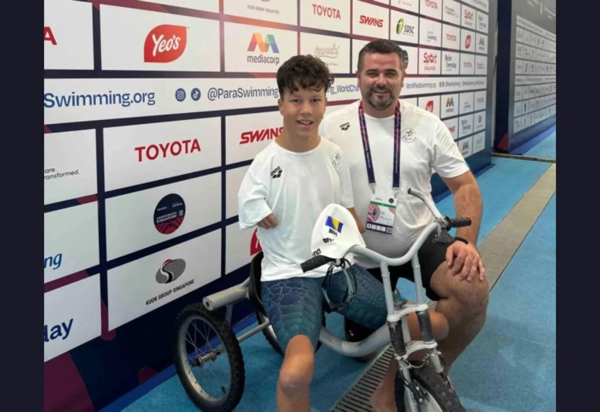 Veliki uspjeh: Paraplivač Ismail Barlov osvojio srebro na SP