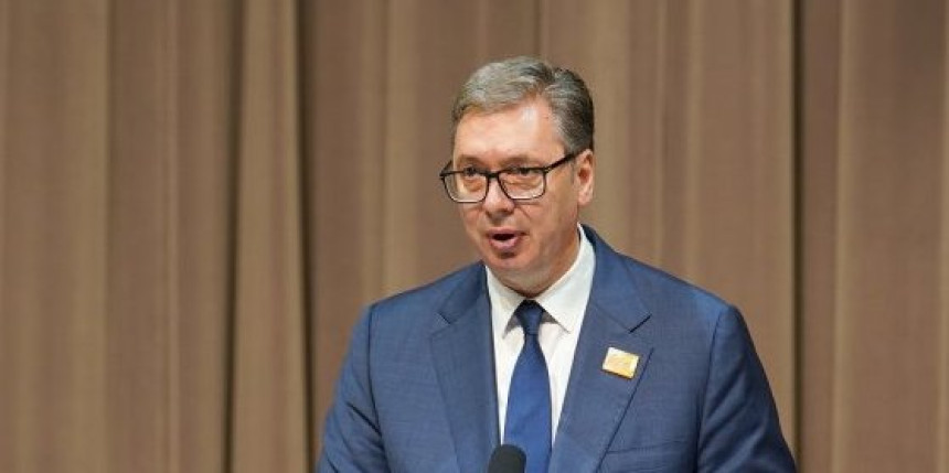 Vučić sa Guterešom, Štokerom, Štubom, Pavelom, Al Šarom