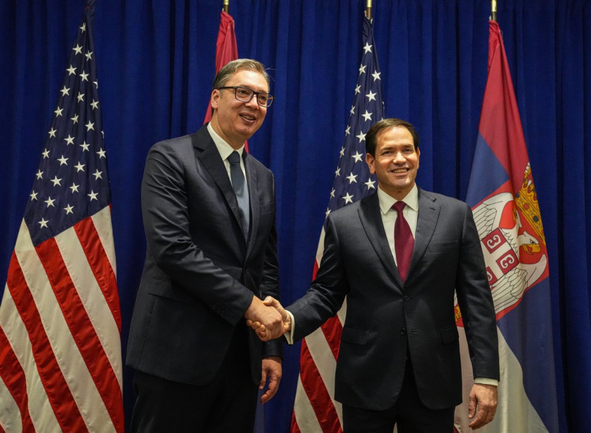 Vučić sa Rubiom: Važan sastanak, fokus na ekonomiji i trgovini