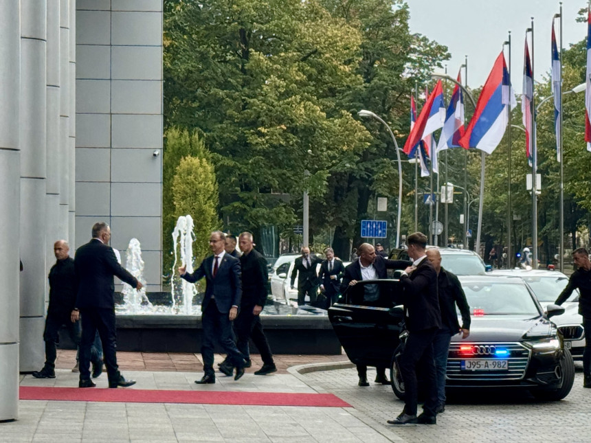 Premijer Srbije Đuro Macut u posjeti Vladi Save Minića