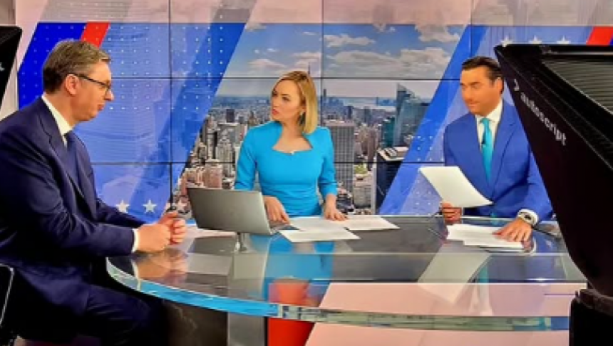 Vučić na američkoj televiziji govorio o ulozi Srbije